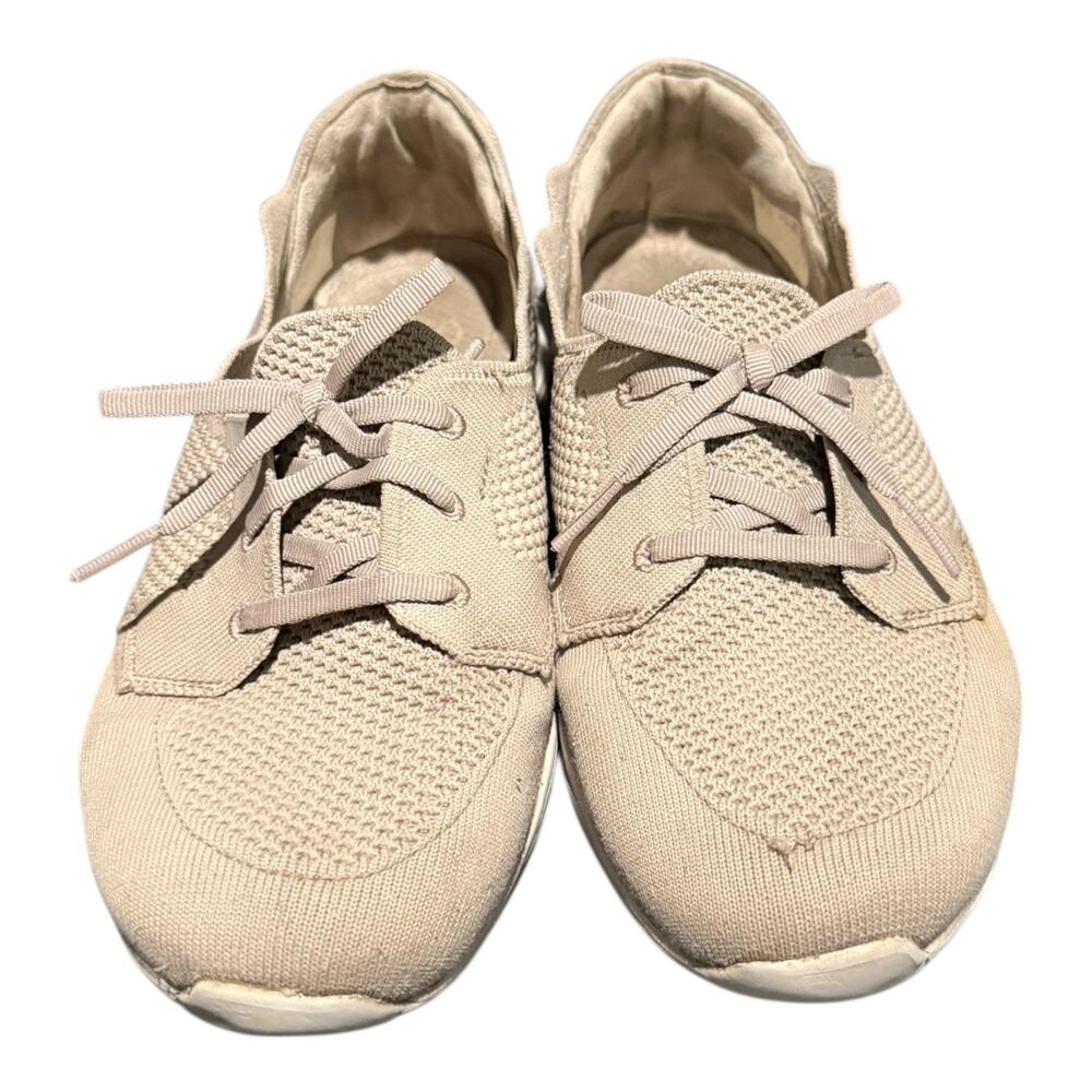 Skechers Taupe Washable Knit Slip On Shoes Seager Women’s Size 9.5 W Sneakers - Picture 4 of 9